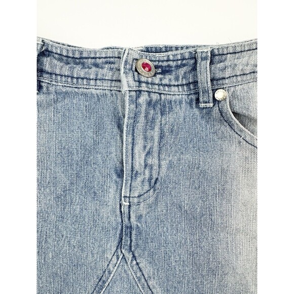 Vintage Hello Kitty Sanrio Denim Skirt Vest Two Piece Girls Outfit Y2K Medium - Picture 10 of 14